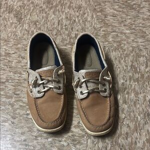 Sperry Brown Moccasins with Classic Stitching